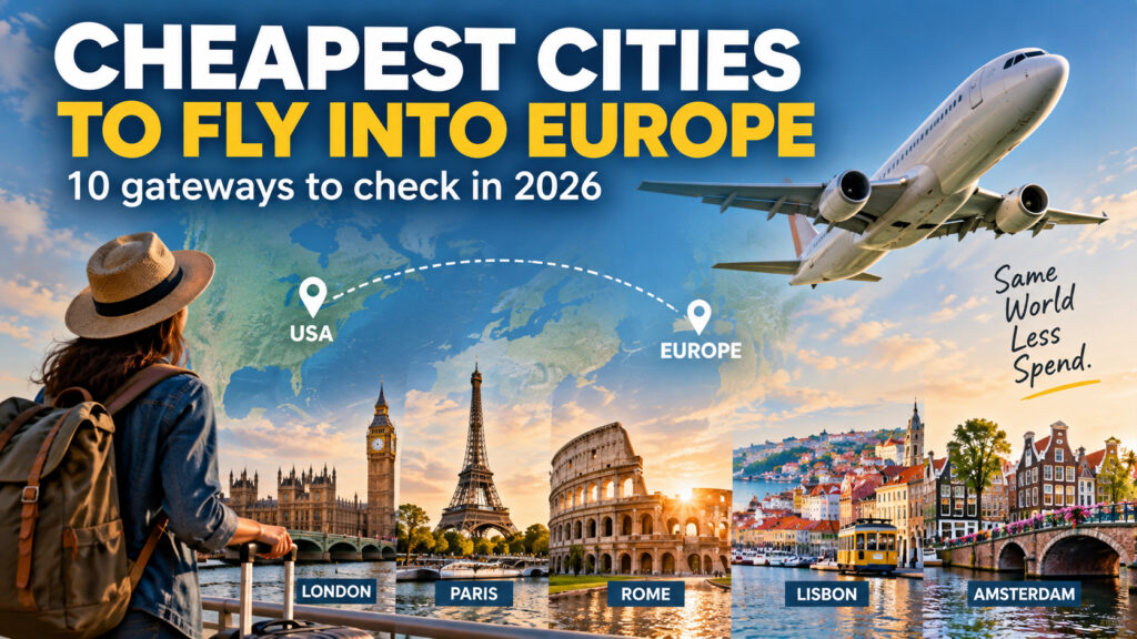 10 Cheapest European Cities to Fly Into From the USA